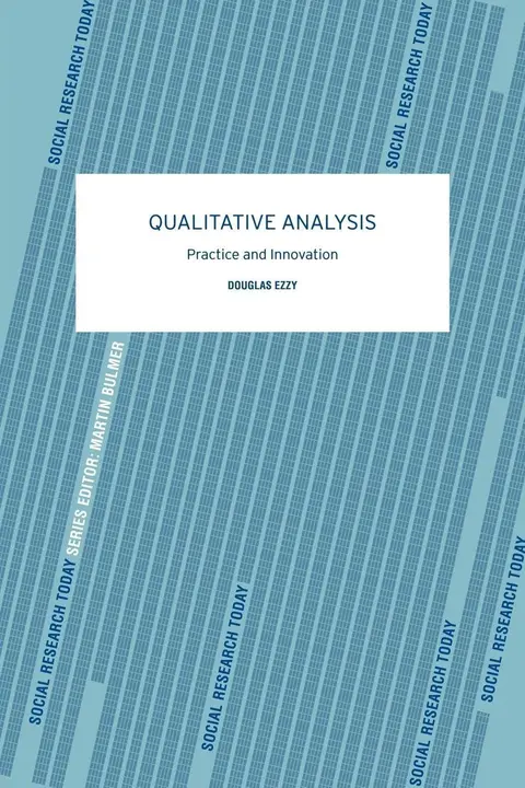 Cover of Qualitative Analysis