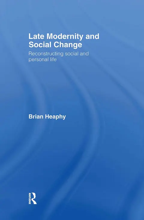 Cover of Late Modernity and Social Change