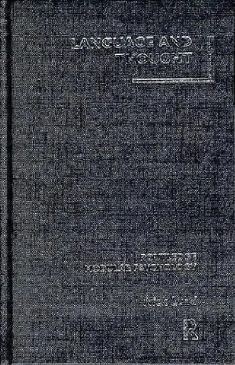 Cover of Language and Thought