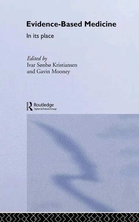 Cover of Evidence Based Medicine
