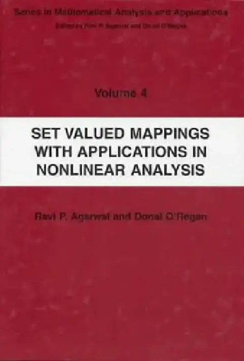 Cover of Set Valued Mappings with Applications in Nonlinear Analysis