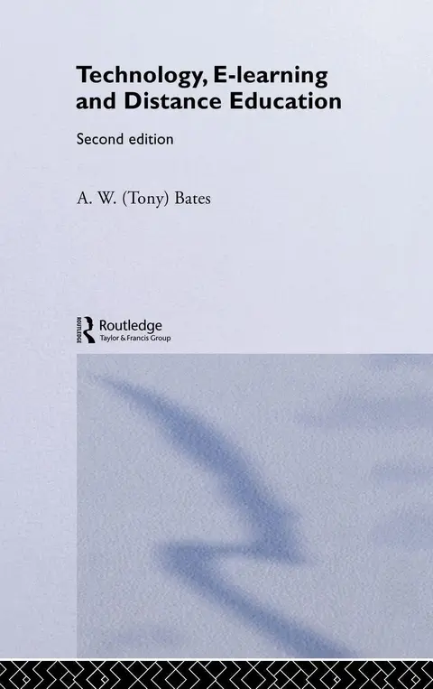 Cover of Technology, E-Learning and Distance Education