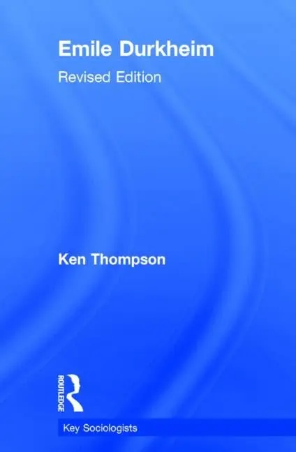 Cover of Emile Durkheim