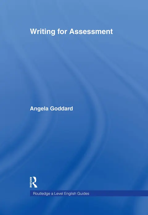 Cover of Writing for Assessment
