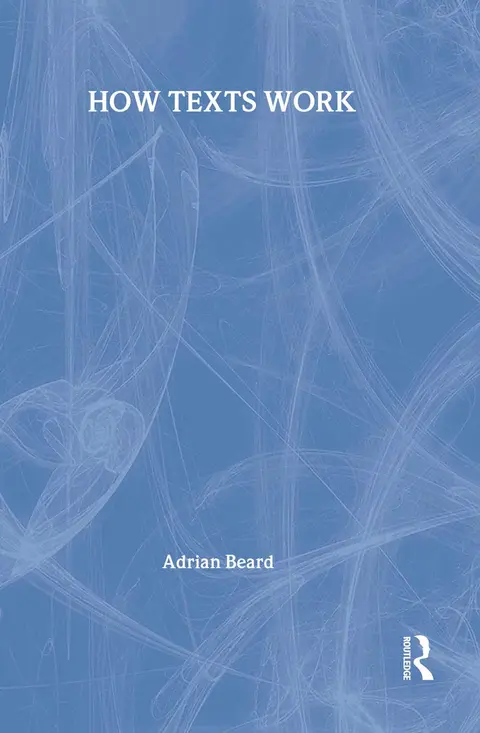 Cover of How Texts Work