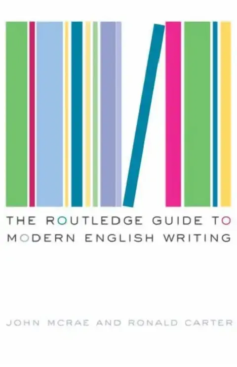 Cover of The Routledge Guide to Modern English Writing