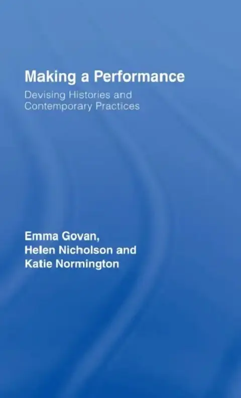 Cover of Making a Performance
