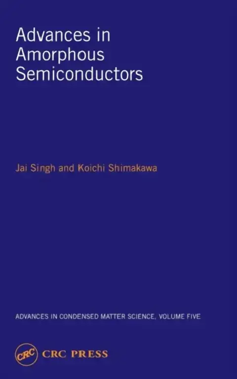 Cover of Advances in Amorphous Semiconductors