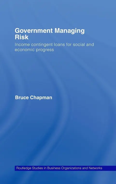 Cover of Government Managing Risk