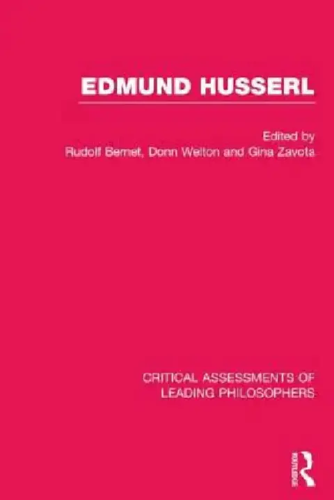 Cover of Edmund Husserl