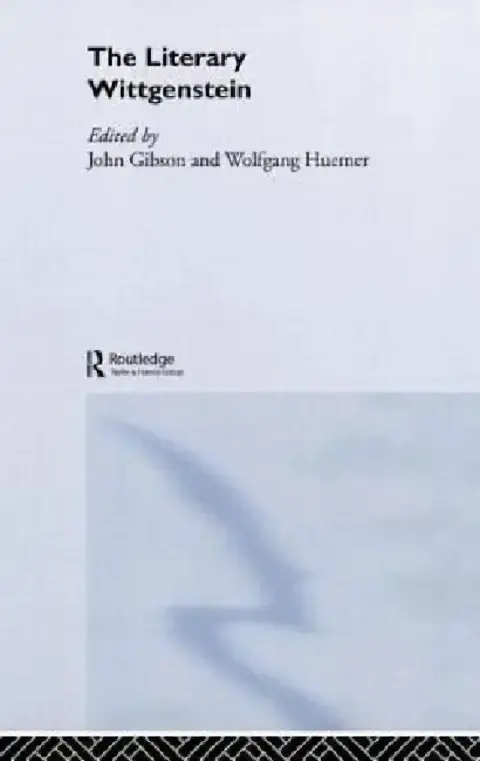 Cover of The Literary Wittgenstein