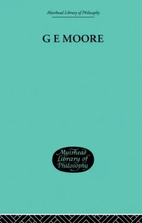 Cover of G E Moore