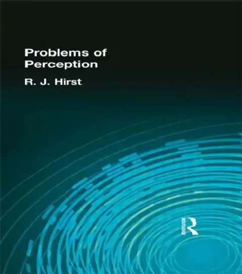 Cover of The Problems of Perception