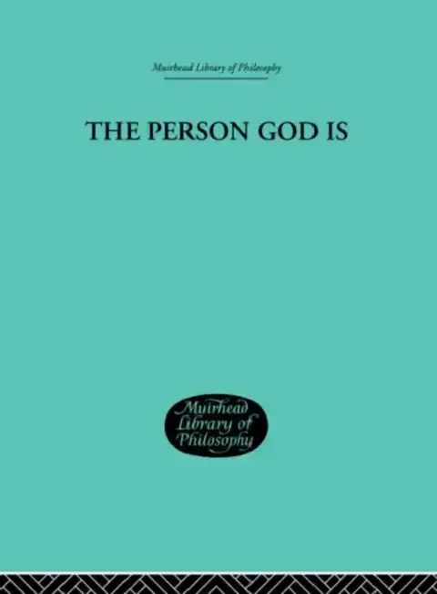 Cover of The Person God Is