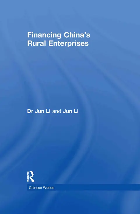 Cover of Financing China's Rural Enterprises