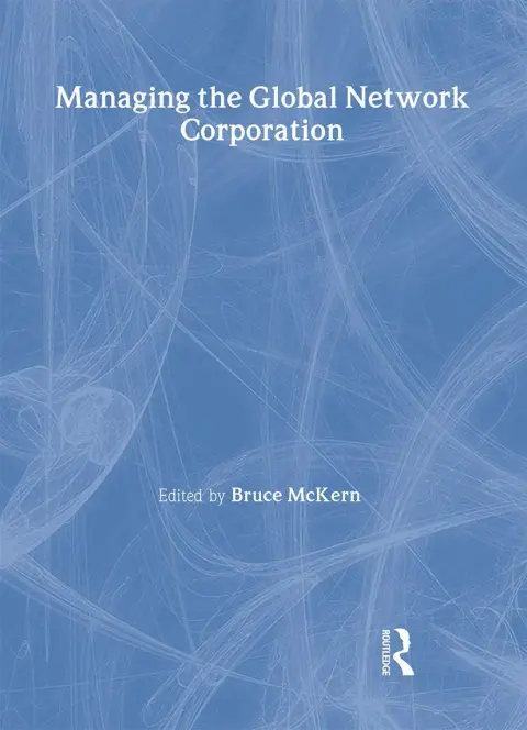 Cover of Managing the Global Network Corporation