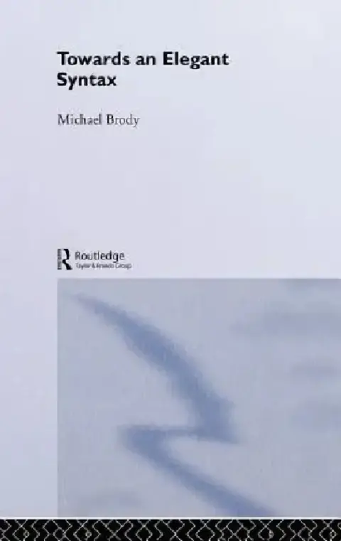 Cover of Towards an Elegant Syntax