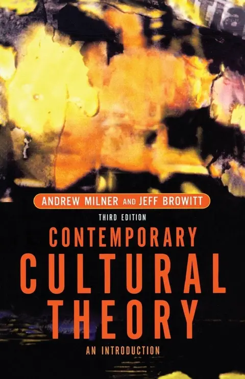 Cover of Contemporary Cultural Theory