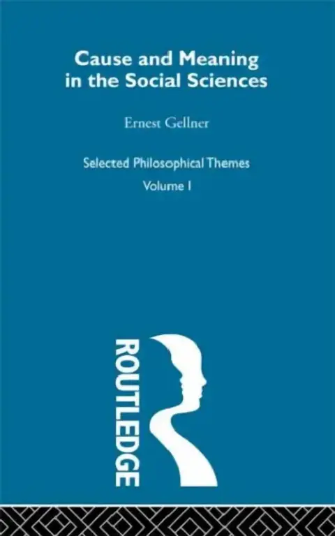 Cover of Cause and Meaning in the Social Sciences