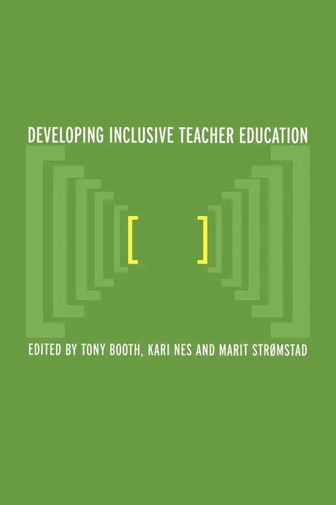 Cover of Developing Inclusive Teacher Education