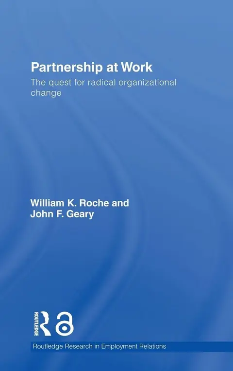 Cover of Partnership at Work