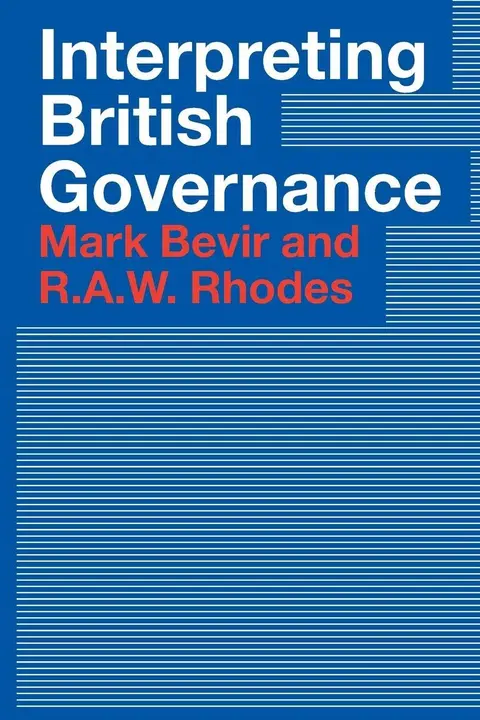 Cover of Interpreting British Governance