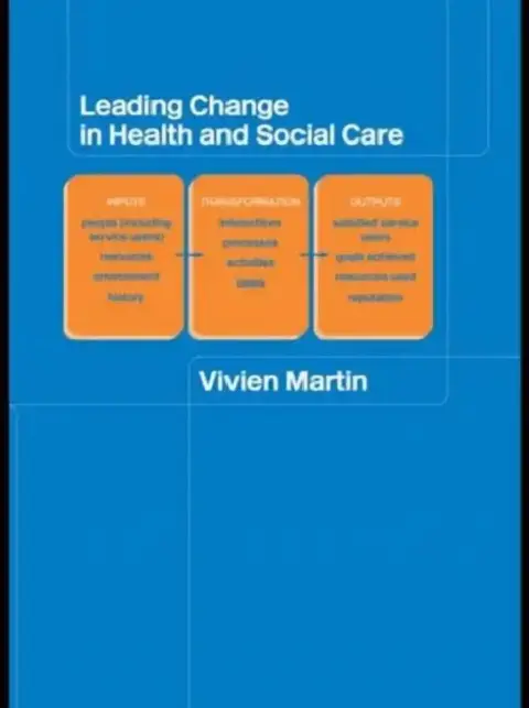 Cover of Leading Change in Health and Social Care