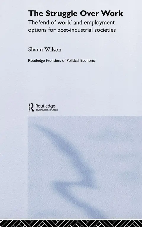Cover of The Struggle over Work