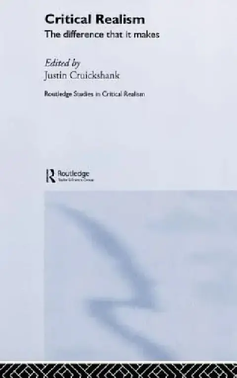 Cover of Critical Realism