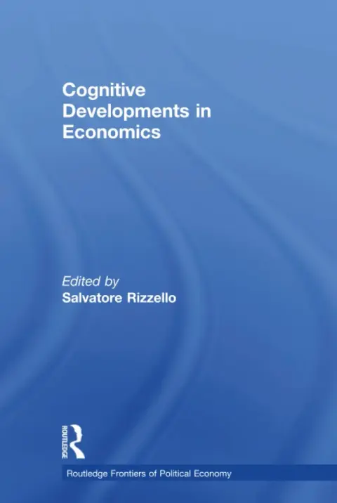 Cover of Cognitive Developments in Economics