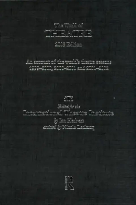 Cover of World Of Theatre 2003 Edition