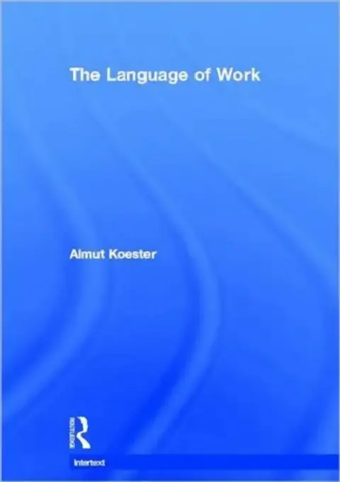 Cover of The Language of Work