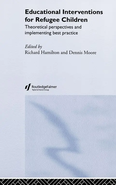Cover of Educational Interventions for Refugee Children