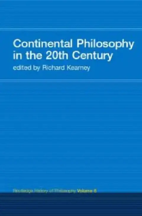 Cover of Continental Philosophy in the 20th Century