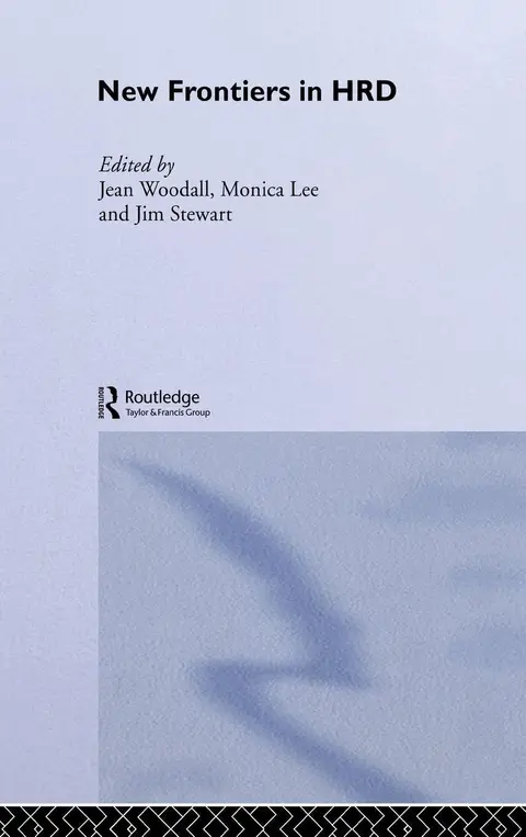 Cover of New Frontiers in HRD