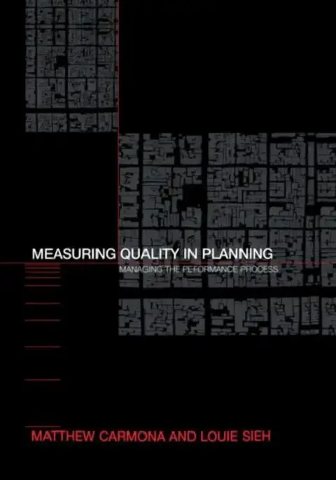 Cover of Measuring Quality in Planning