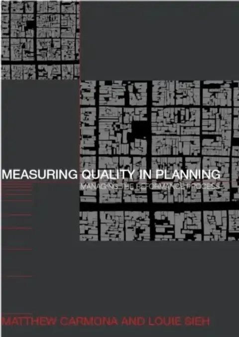 Cover of Measuring Quality in Planning