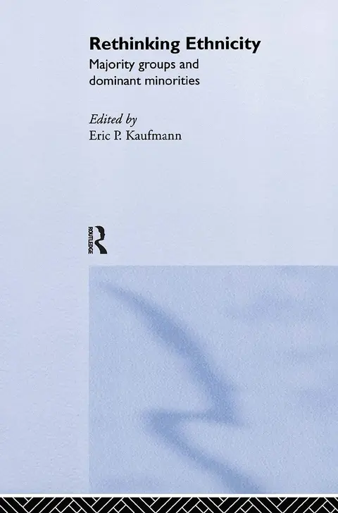 Cover of Rethinking Ethnicity