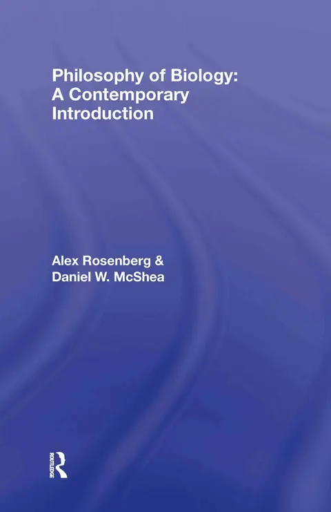 Cover of Philosophy of Biology