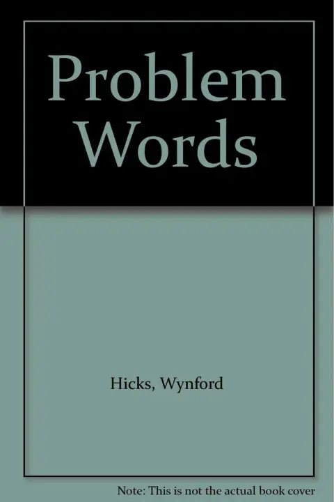 Cover of Problem Words