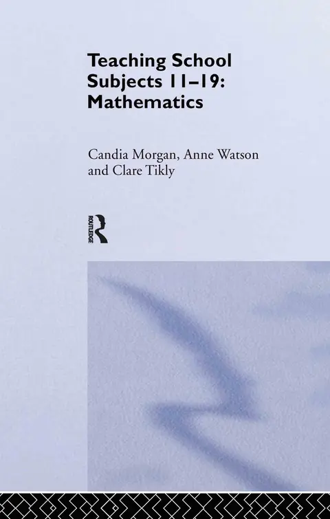 Cover of Teaching School Subjects 11-19