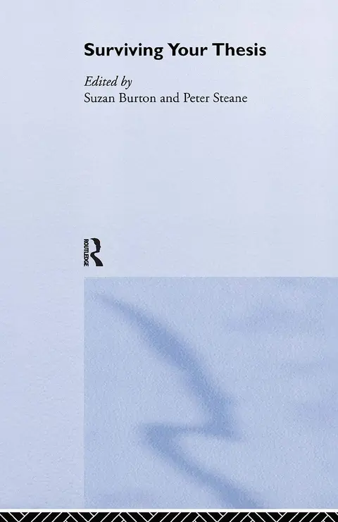 Cover of Surviving Your Thesis