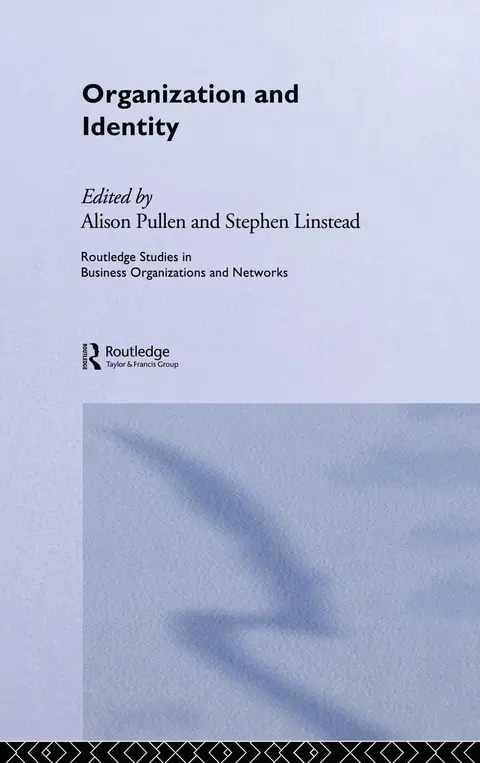 Cover of Organization and Identity