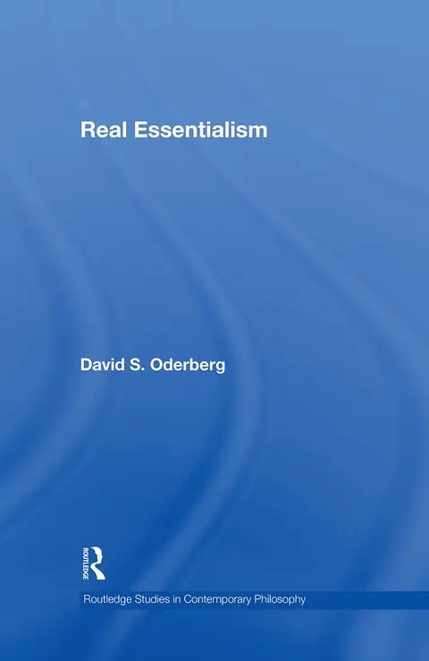 Cover of Real Essentialism