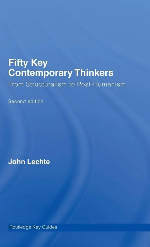 Cover of Fifty Key Contemporary Thinkers