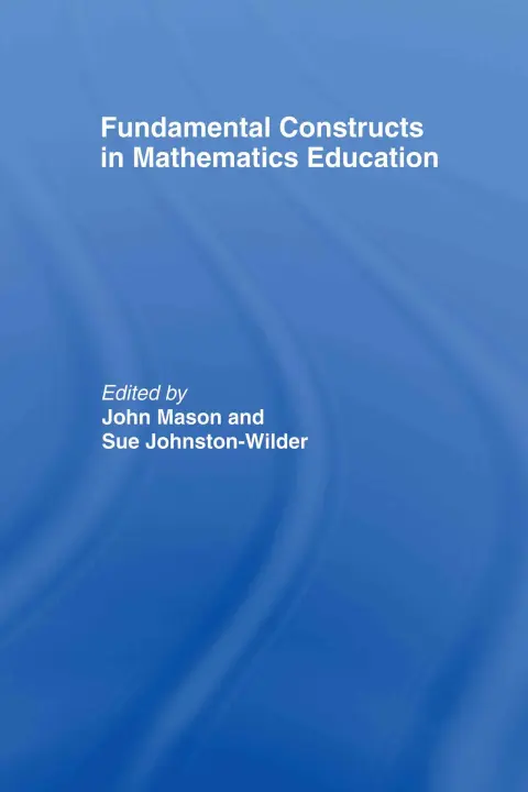 Cover of Fundamental Constructs in Mathematics Education