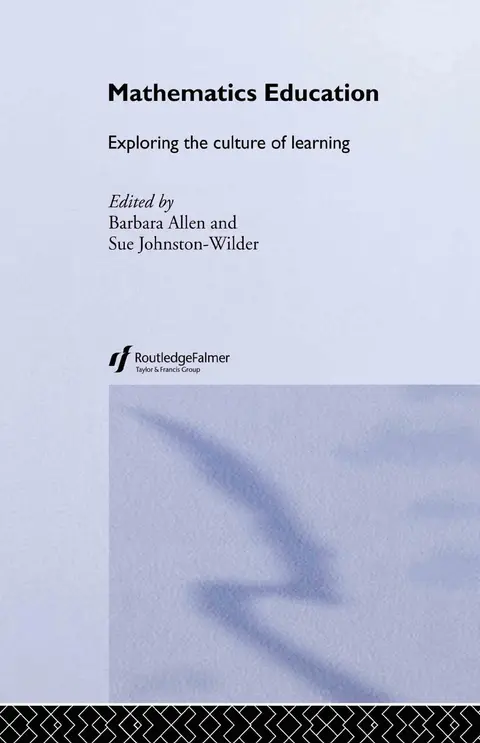 Cover of Mathematics Education
