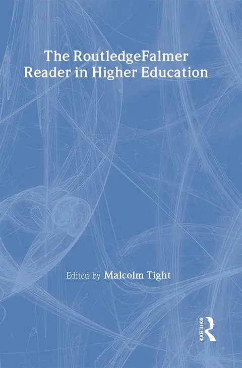 Cover of The Routledgefalmer Reader in Higher Education