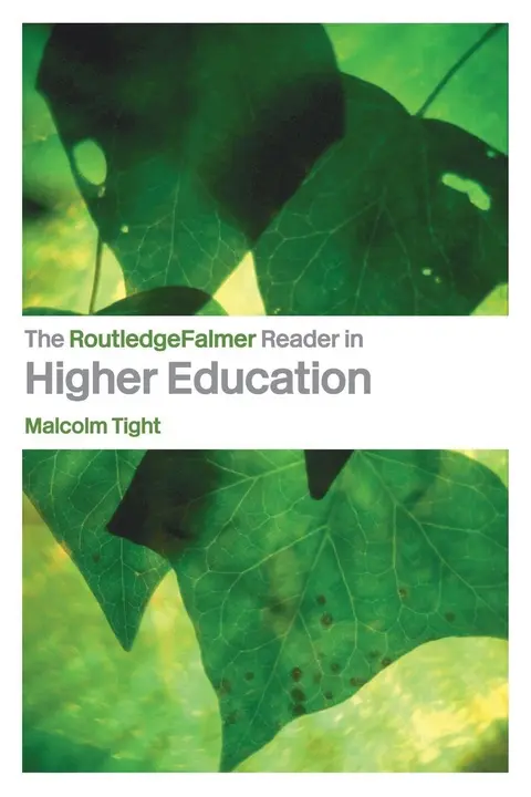 Cover of The Routledgefalmer Reader in Higher Education