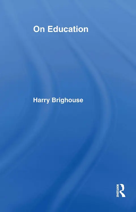 Cover of On Education